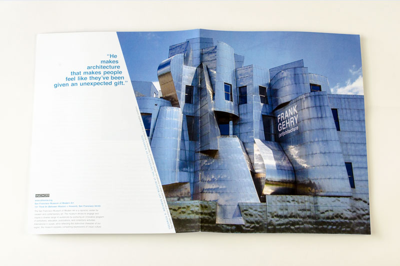 Frank Gehry Booklet Spread 0