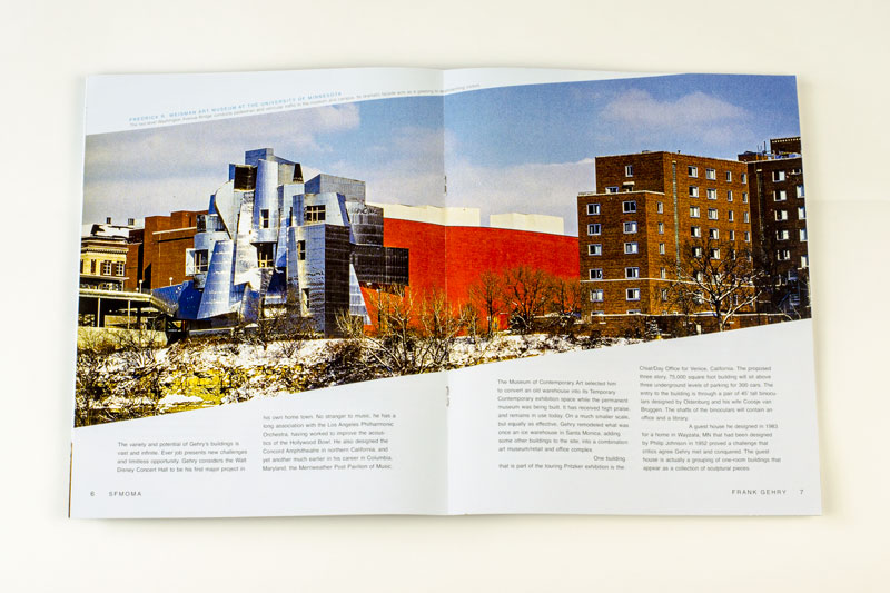 Frank Gehry Booklet Spread 4